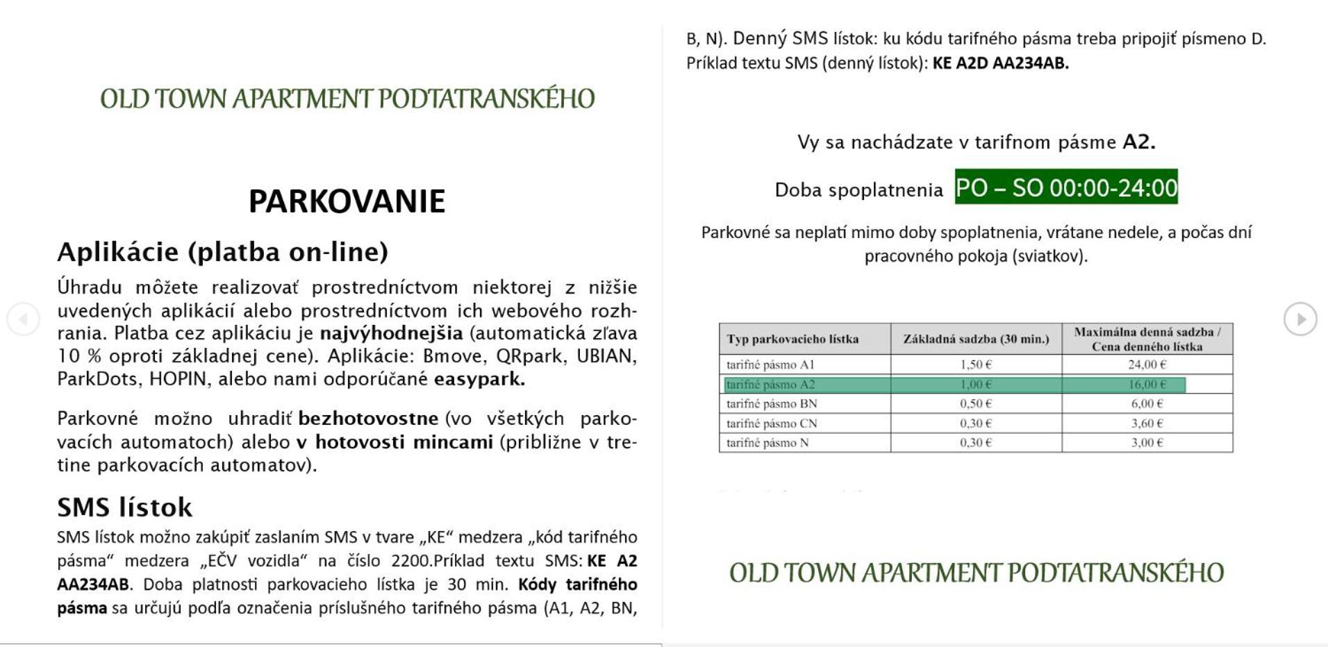 公寓 Old Town Podtatranskeho 科希策